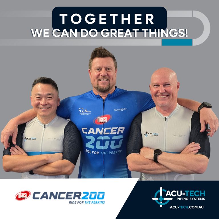 Maca Cancer 200 Ride for the Perkins, Acu-Tech Piping Systems