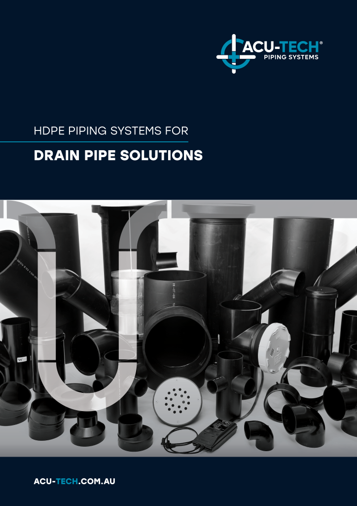 HDPE Drain Pipe Systems Product Catalogue_Front Page